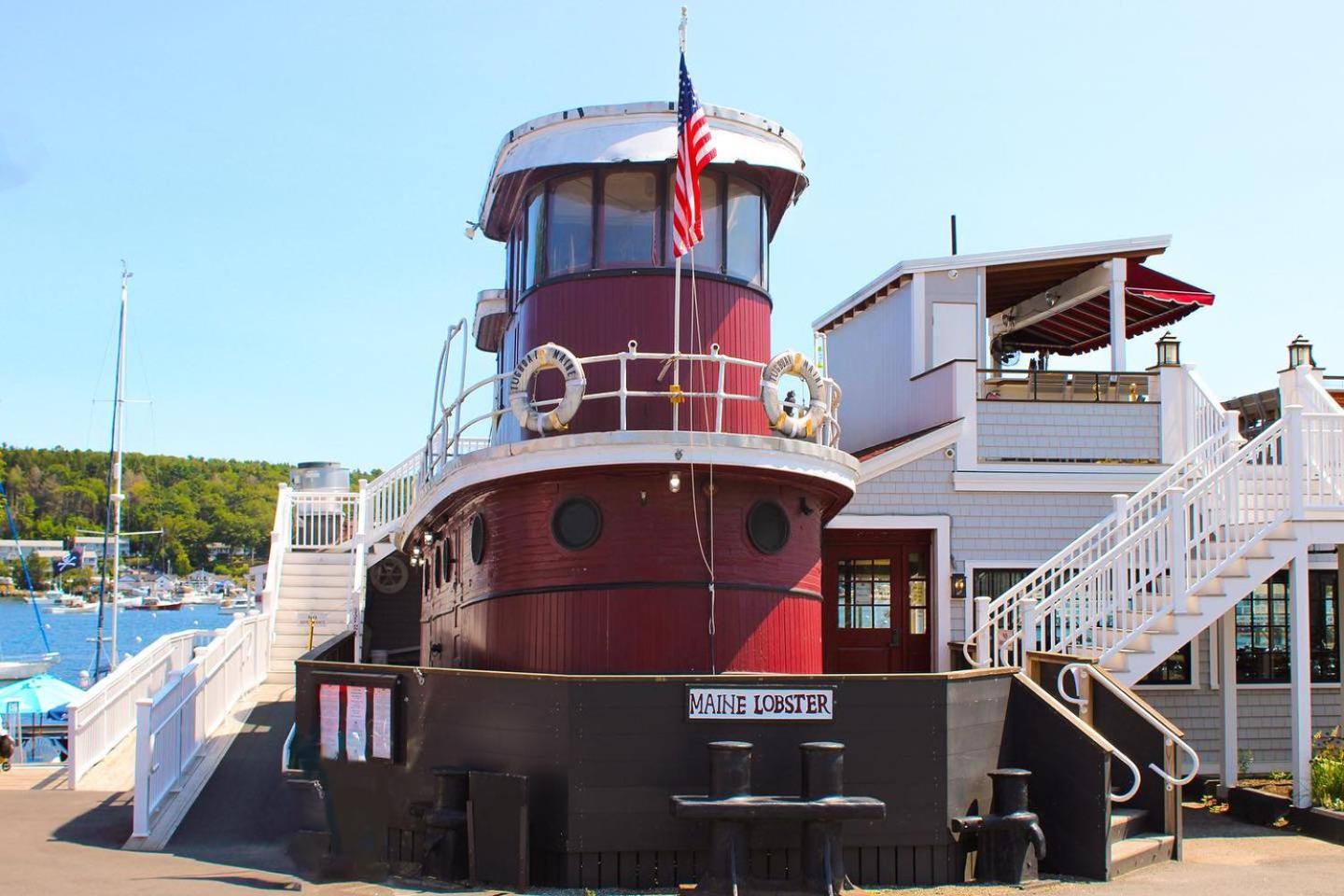 Tugboat Inn Boothbay Harbor Esterno foto